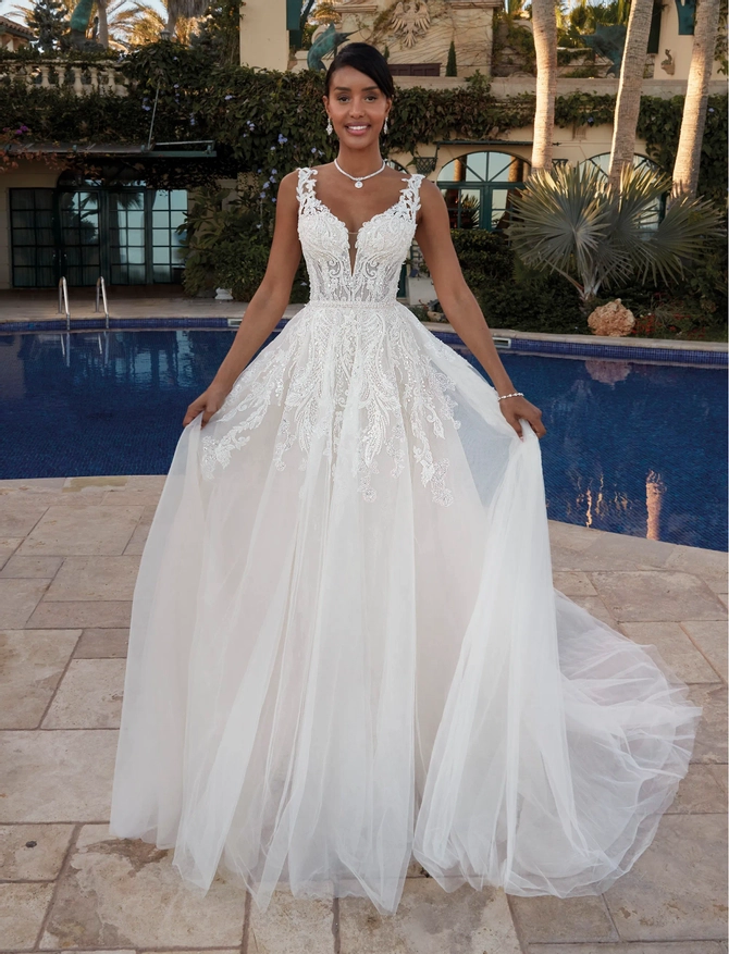 Demetrios | White Canvas Bride - 1220 | White Canvas Bridal