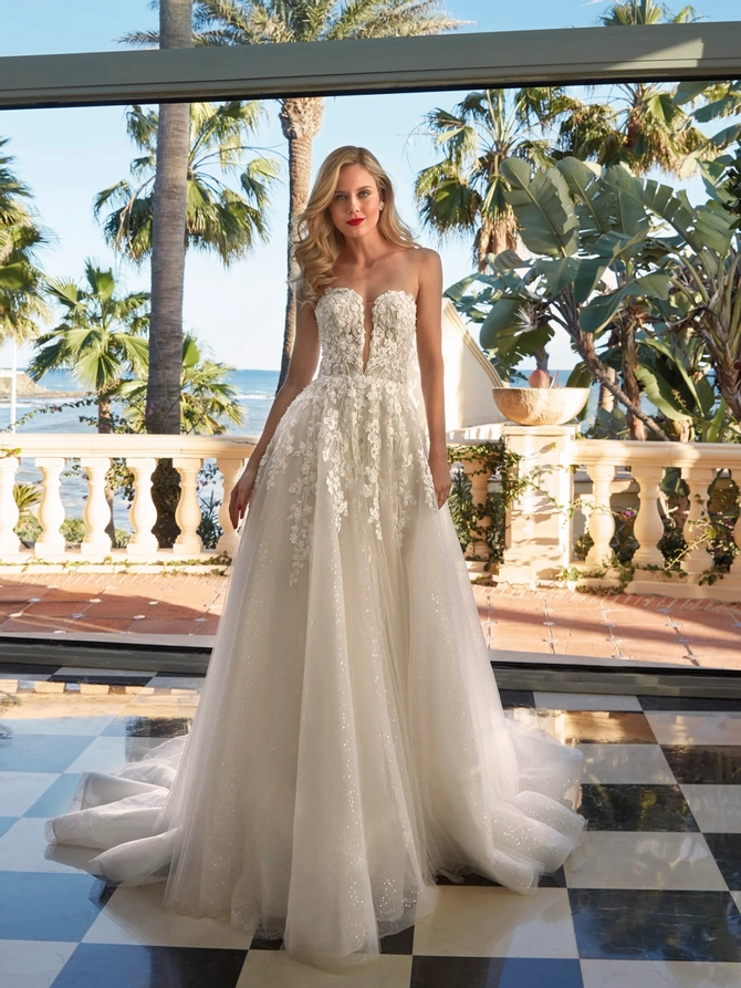 Demetrios | White Canvas Bride - 1224 | White Canvas Bridal