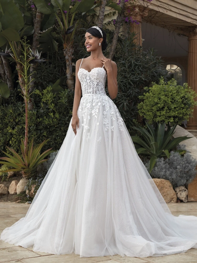 Demetrios | White Canvas Bride - 1231 | White Canvas Bridal
