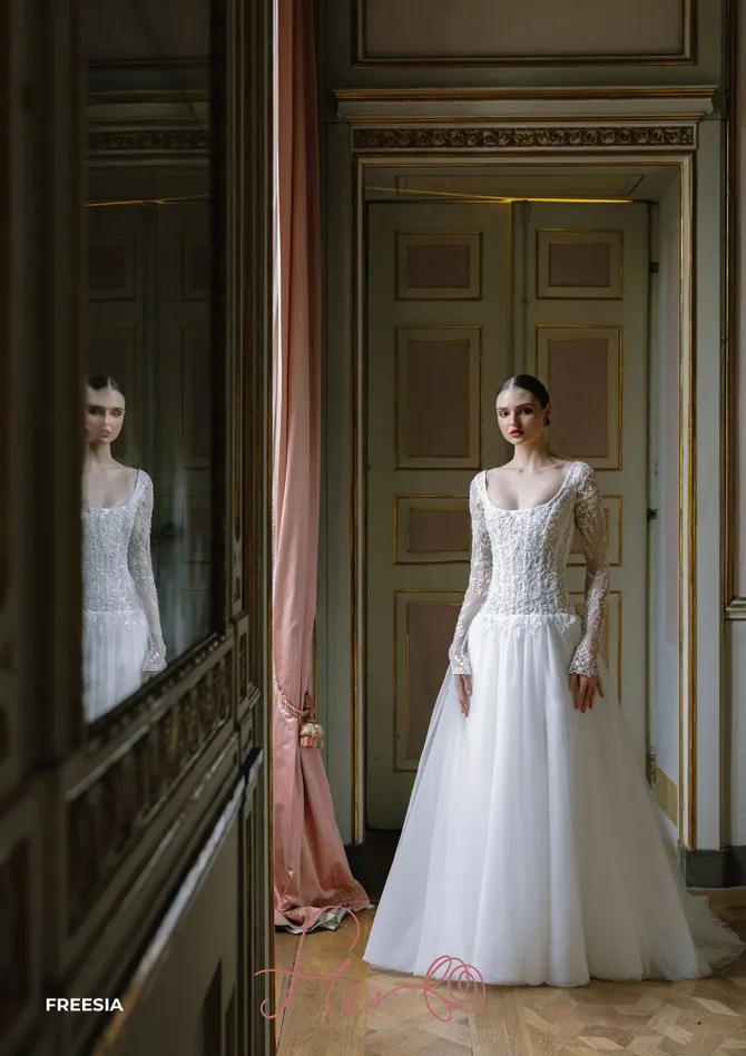 Fler | White Canvas Bride - Freesia | White Canvas Bridal